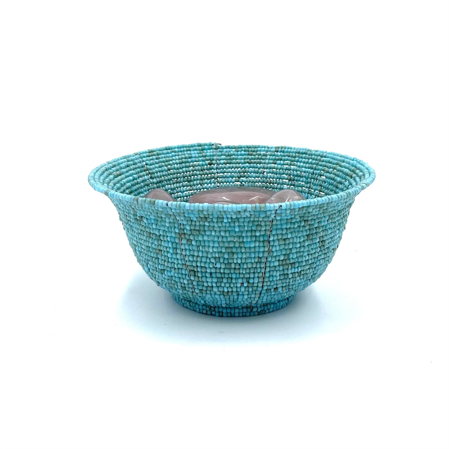 Small Bali Beaded Baskets