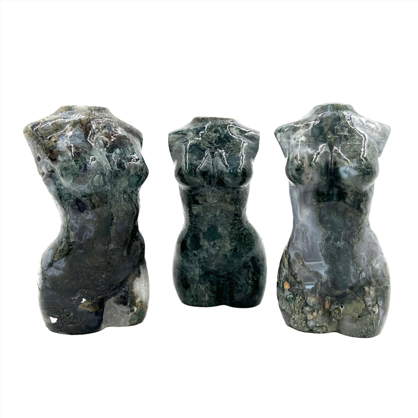 Moss Agate Women Torso