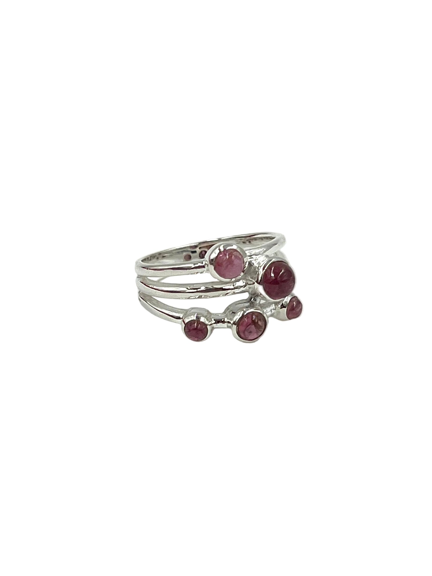 Pink Tourmaline Wrap Ring
