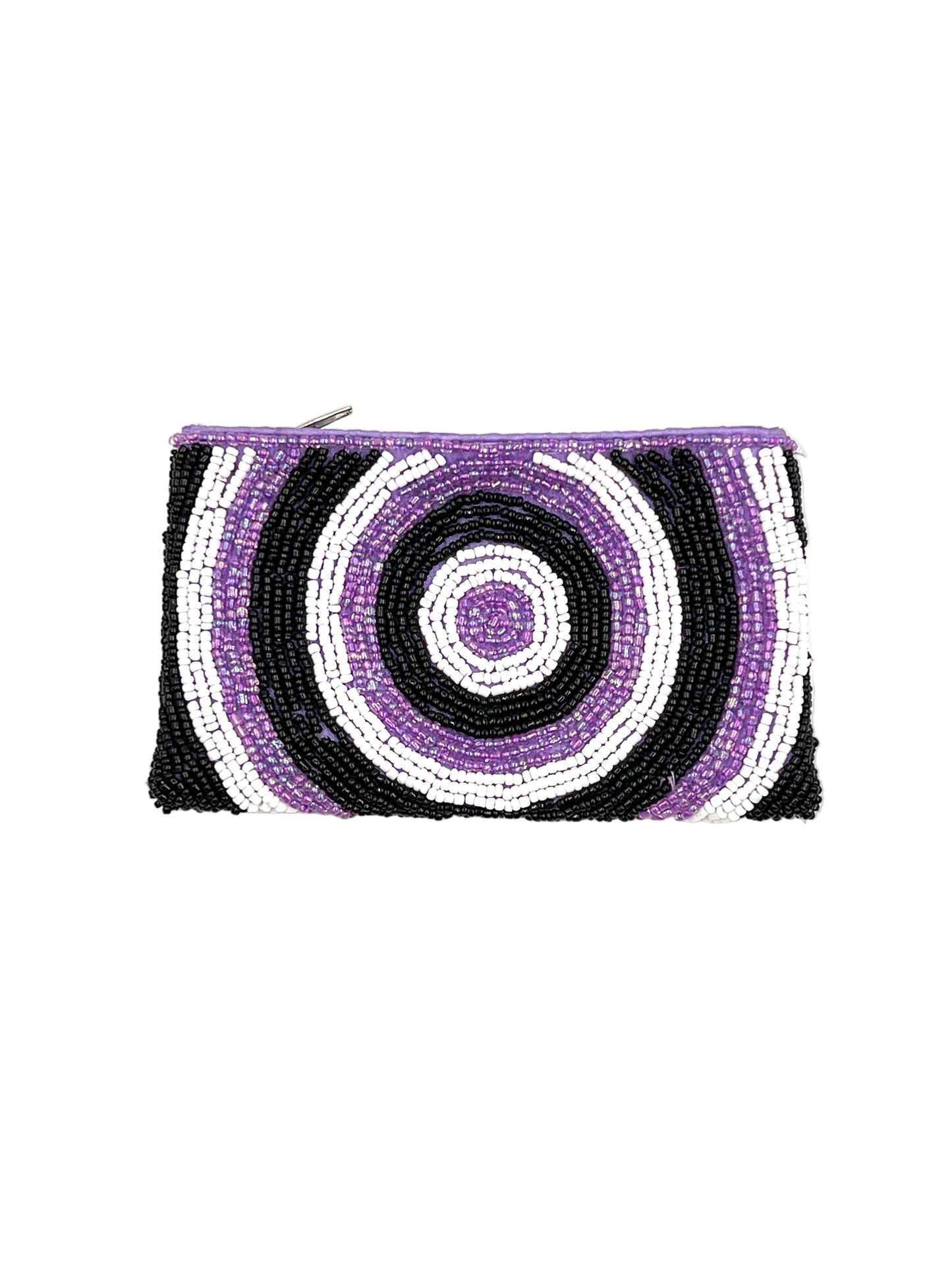 Beaded Circle Coin Purse