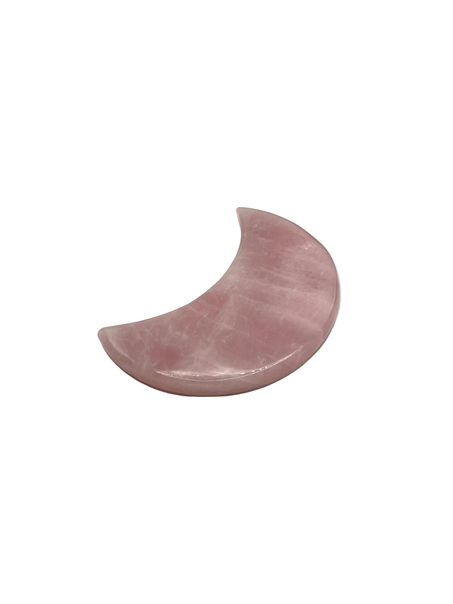 Rose Quartz Crescent Moon