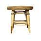 Teakwood & Banana Leaf Table & Stool Sets