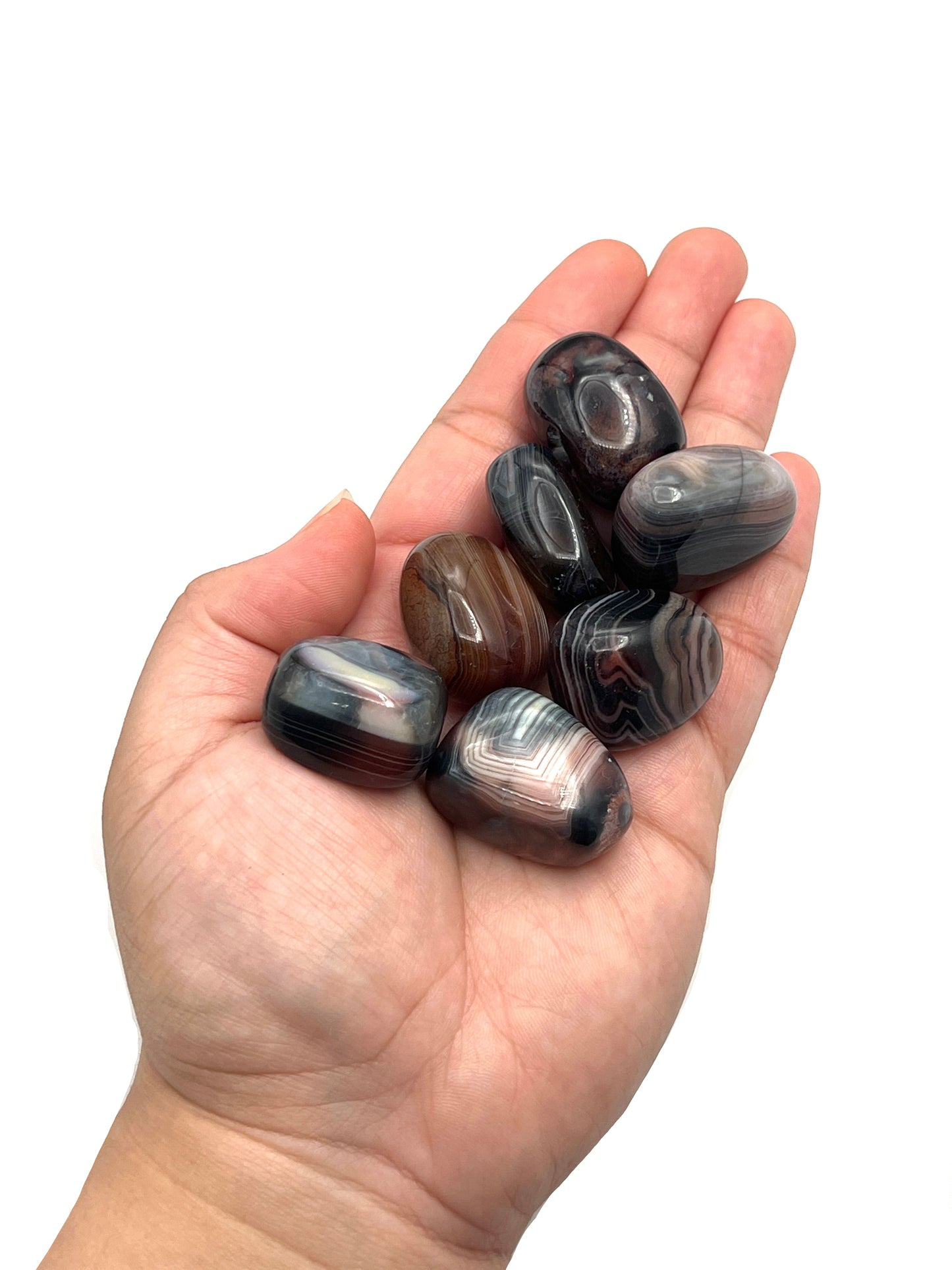 Banded Agate Tumbles