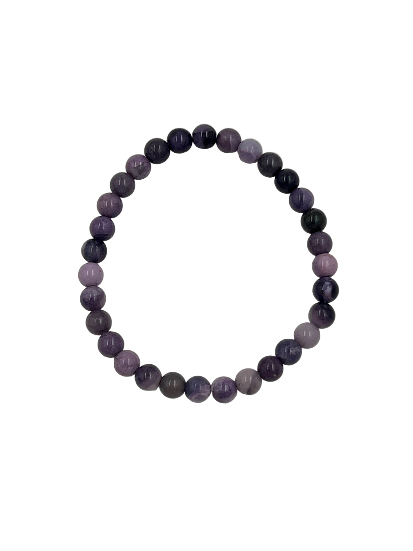 Sugilite Beaded Bracelet