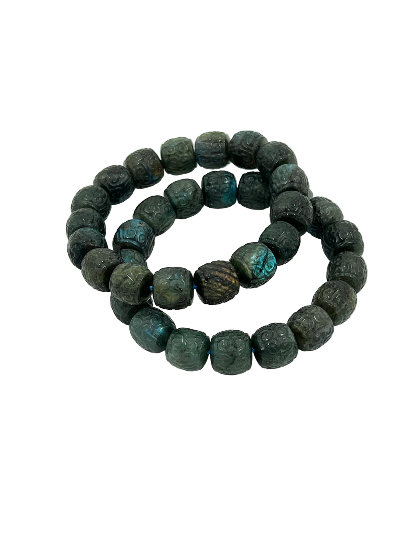 Carved Labradorite Bracelets