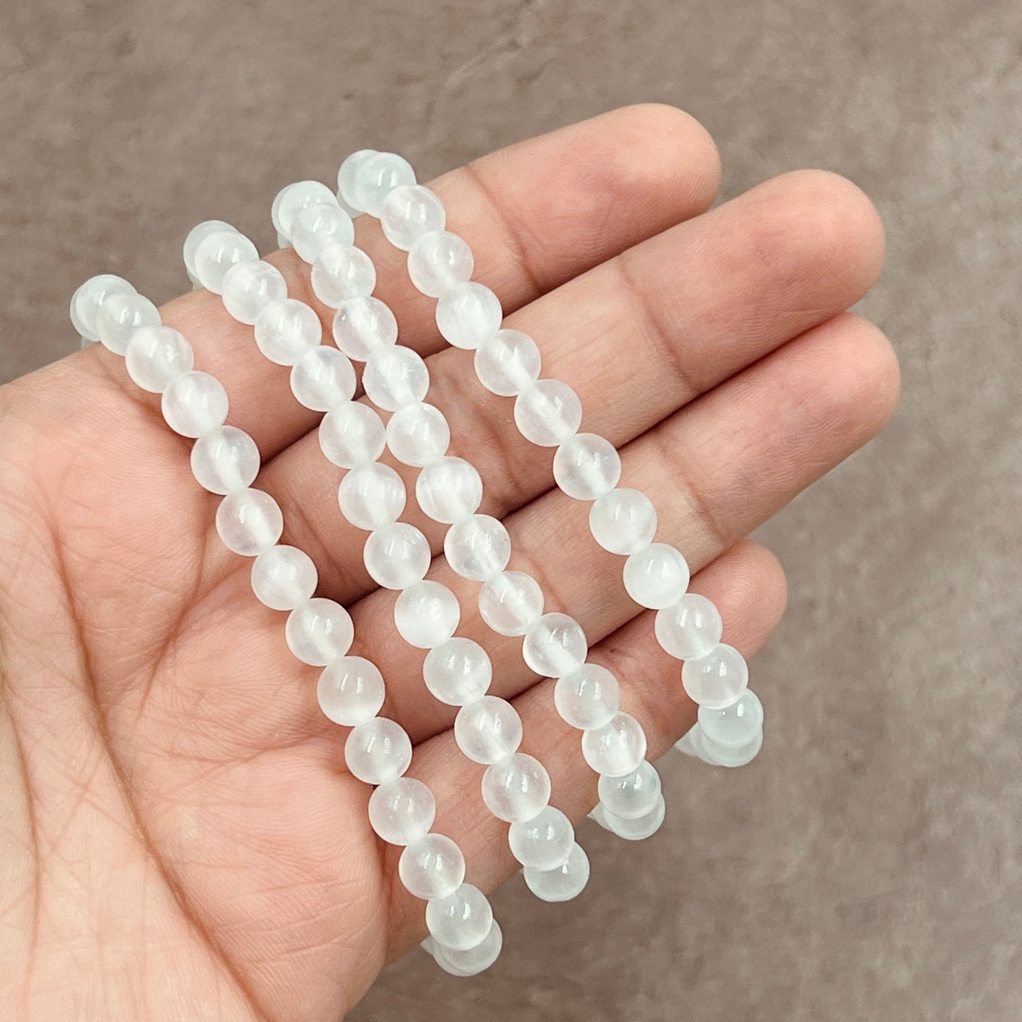 Selenite Stretchy Bracelets