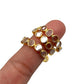 Polki 5 Diamond Ring