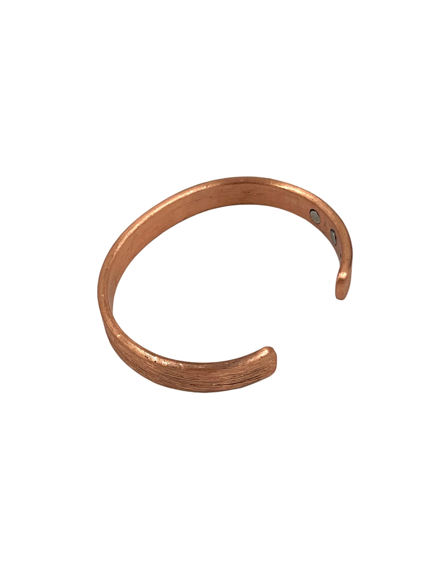 Flat Etched Copper Bracelet