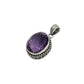 Silver Amethyst Pendants