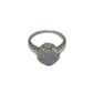 Sterling Silver Moonstone Royal Ring