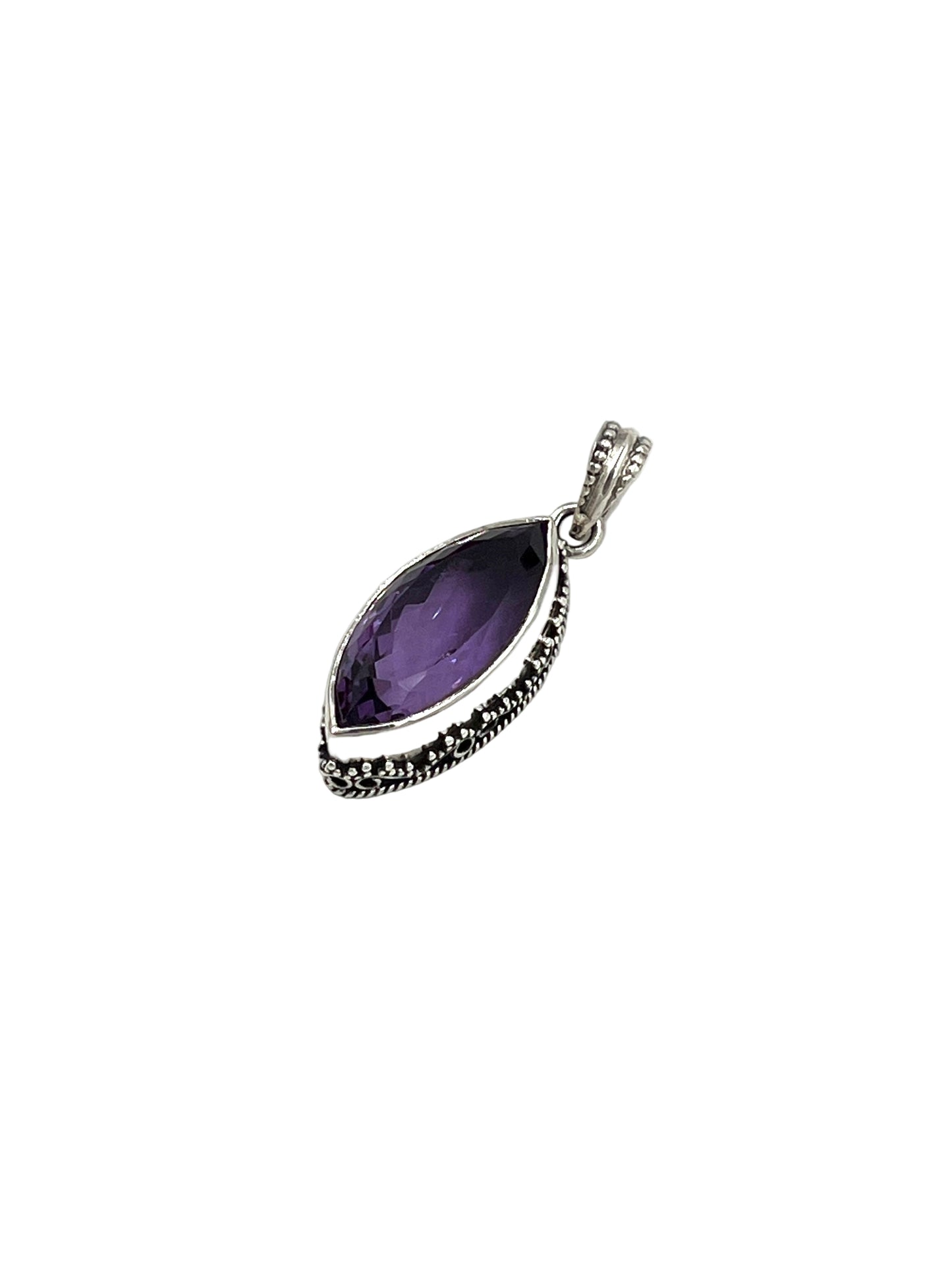 Silver Amethyst Pendants