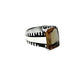Silver Zultanite Faceted Ring