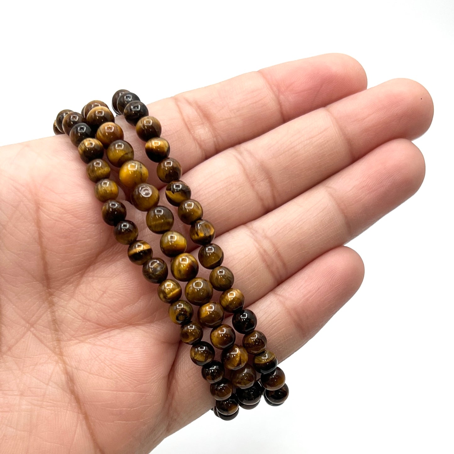 Tigers Eye Stretchy Bracelets