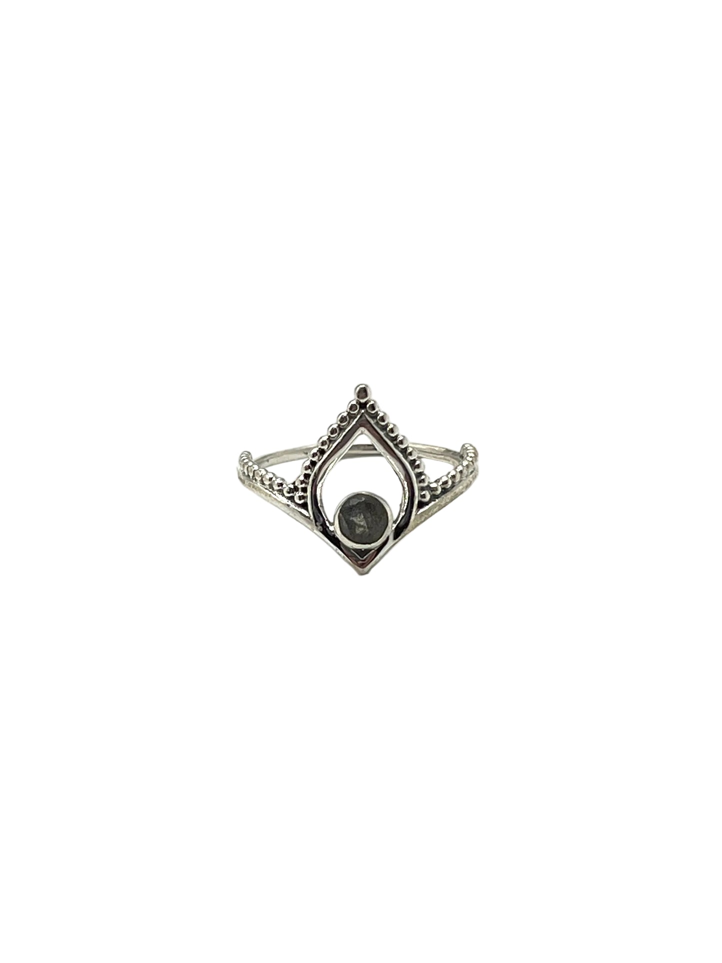 Crown Gemstone Rings