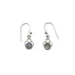Scale Gemstone Earrings