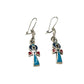 Silver Ankh Earrings