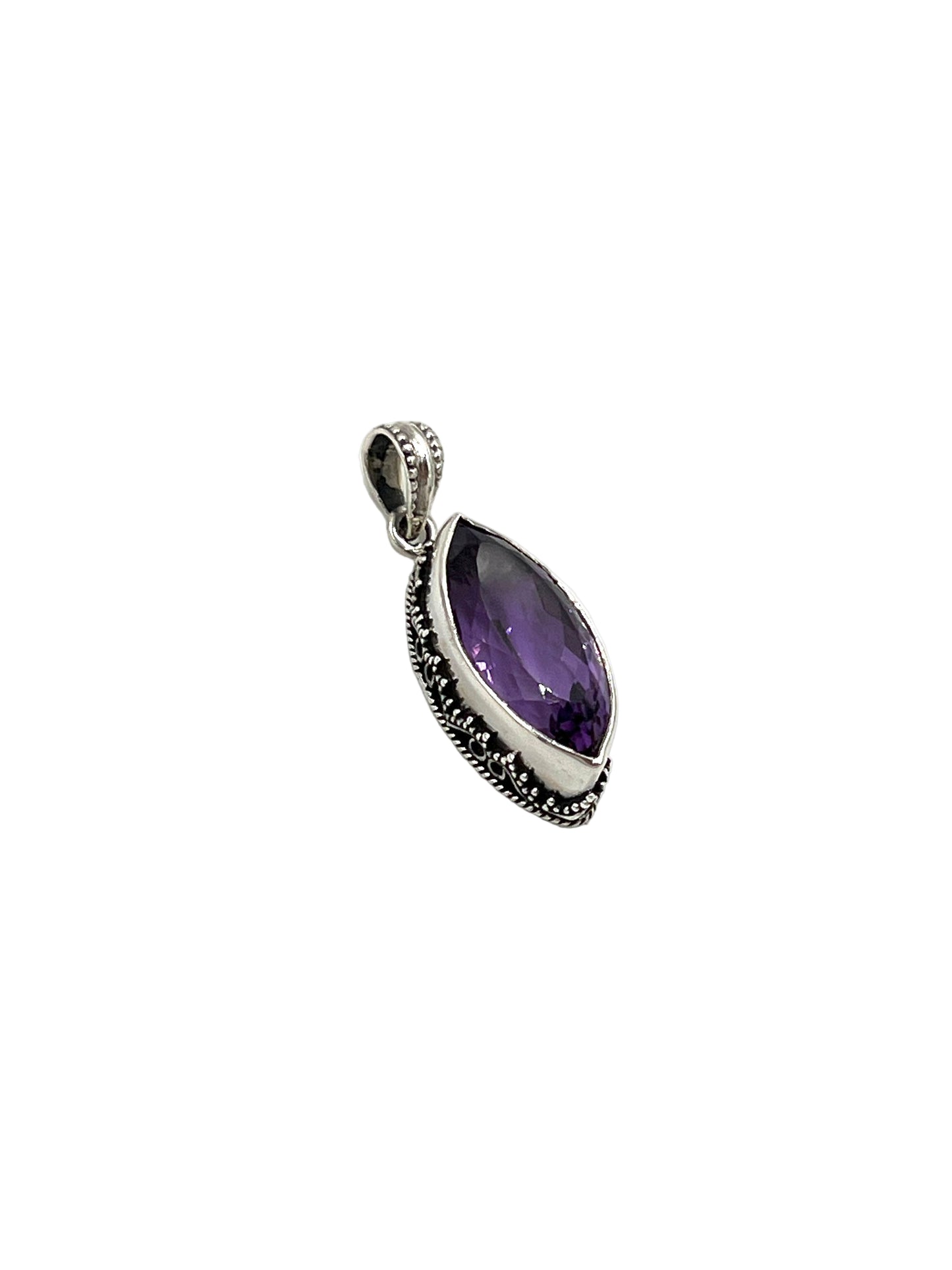 Silver Amethyst Pendants
