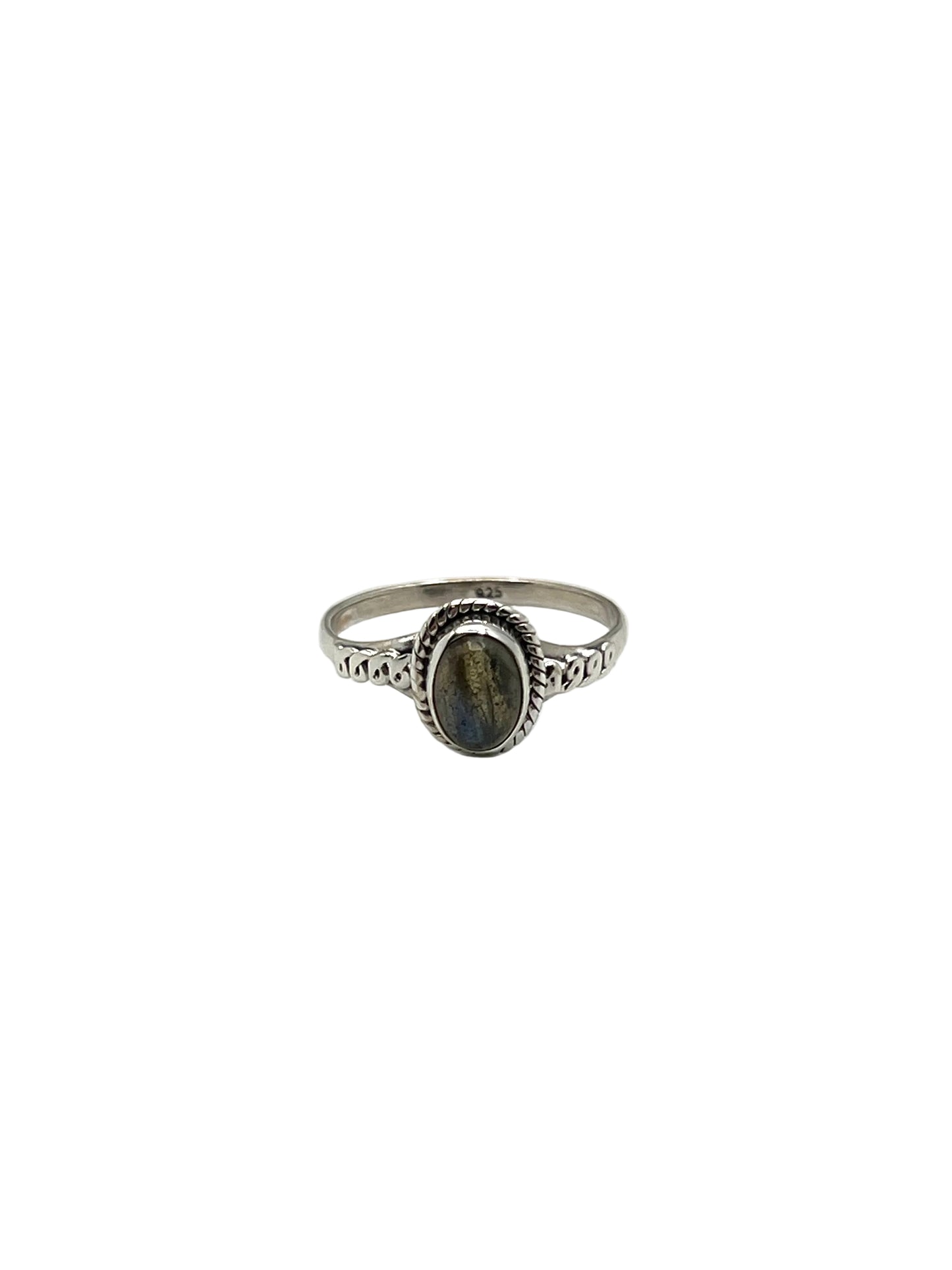 Braided Gemstone Rings