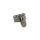 Teardrop Labradorite Ring