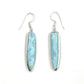 Sterling Silver Larimar Earrings