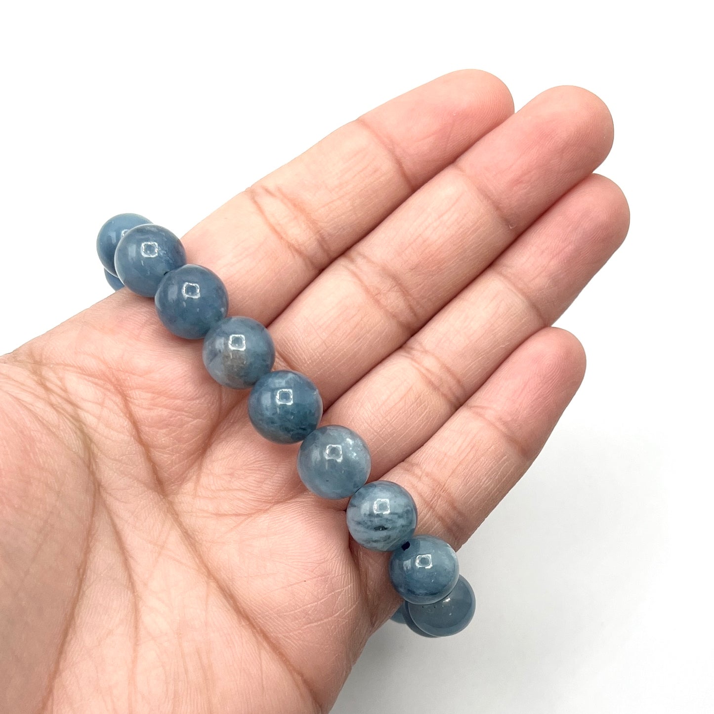 Dark Aquamarine Stretchy Bracelet