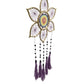 Purple Lotus Dream Catcher