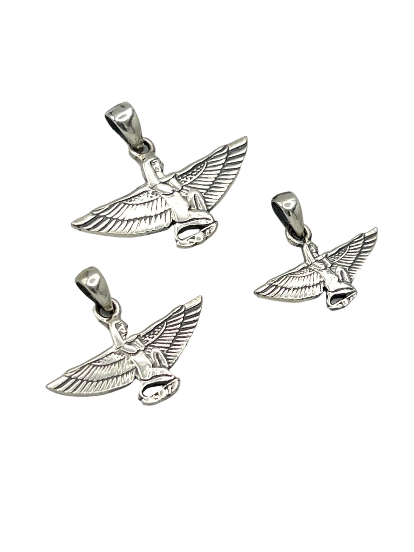 Silver Isis Pendant