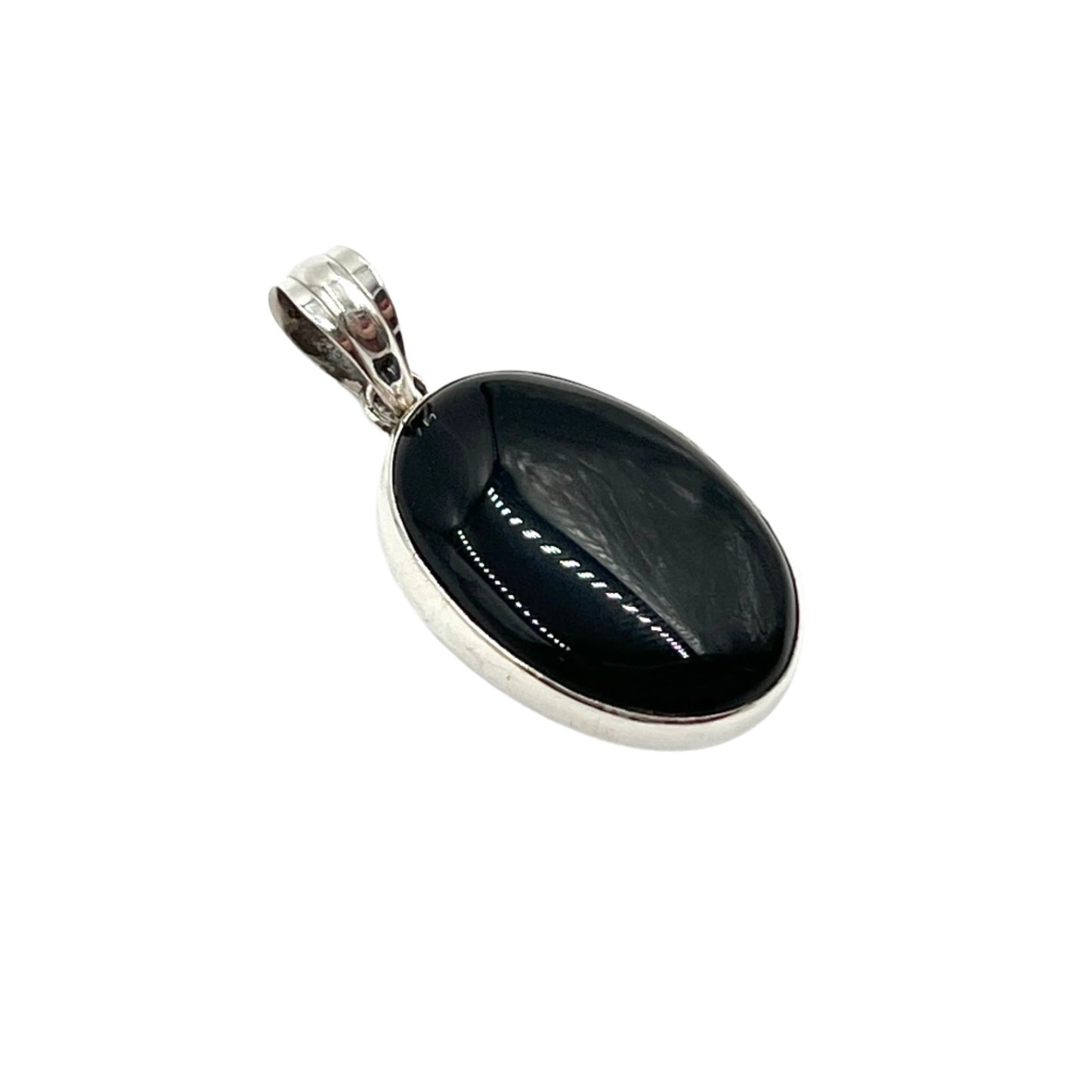 Sterling Silver Onyx Pendants