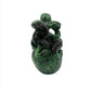 Zoisite Skull with Snakes