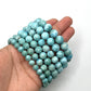 Larimar Round Beaded Stretchy Bracelets
