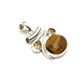 Sterling Silver Tri Gemstone Pendants