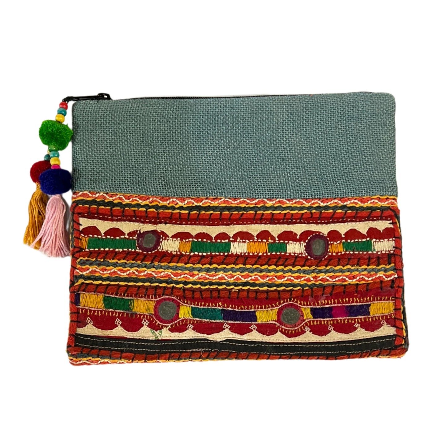 Tribal Clutch/ Cosmetic Case