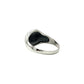 Sterling Silver Prince Love Symbol Signet Ring