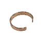 Multi Metal Flat Braided Copper Bracelet