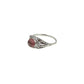Pink Tourmaline Round Ring