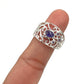 Filigree Tanzanite Ring