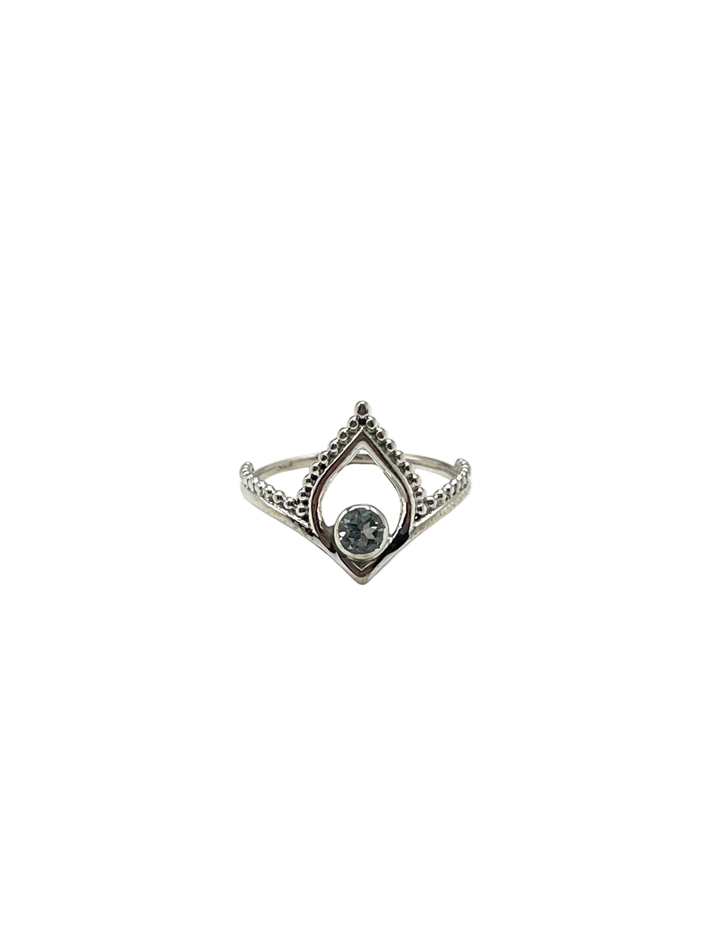 Crown Gemstone Rings