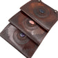 Camel Leather Gemstone Journal | Mandala | 10" x 7" x 1/2"