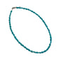 Silver Nugget Turquoise Necklace