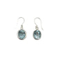 Blue Topaz Earrings