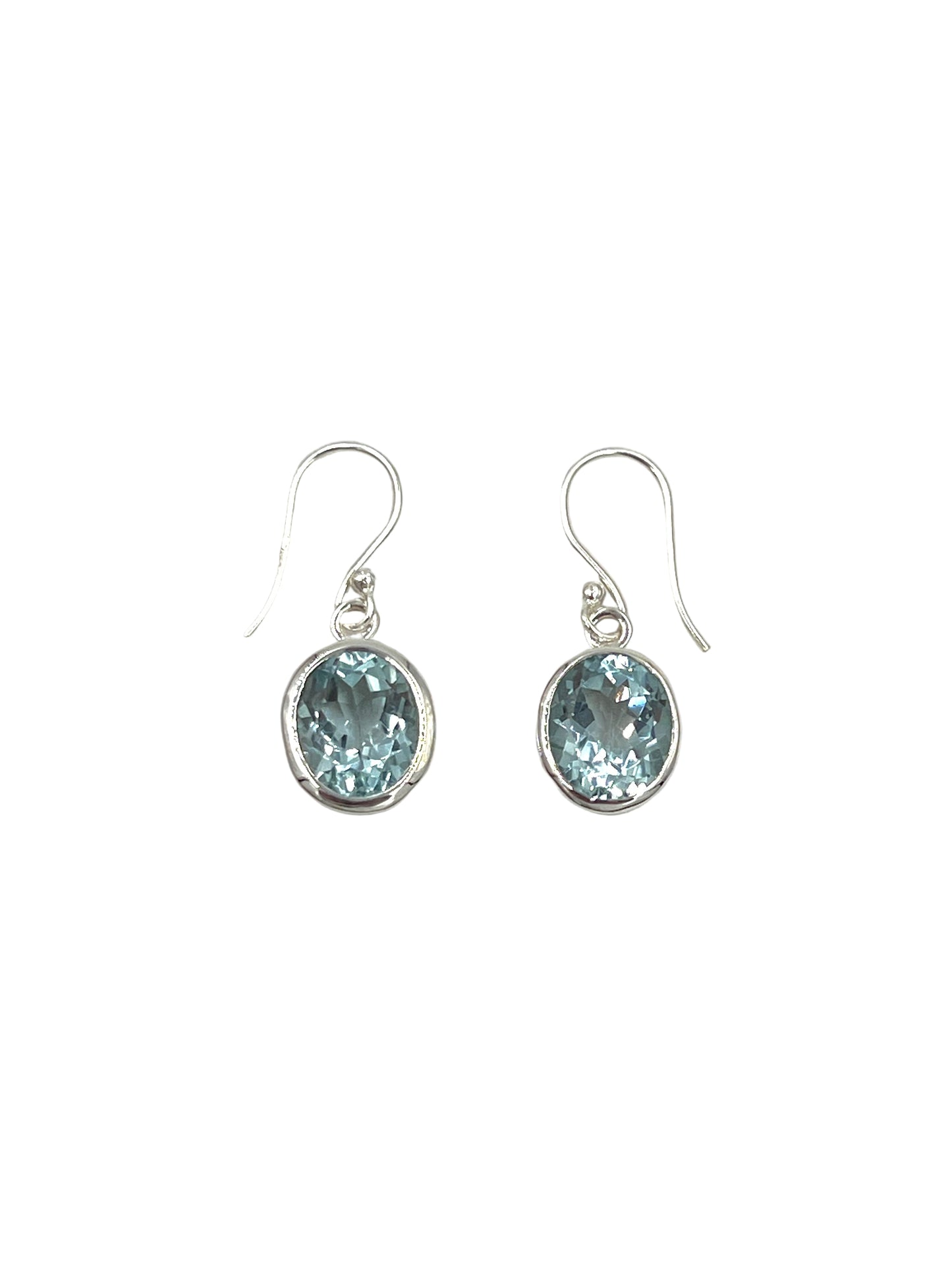 Blue Topaz Earrings