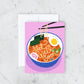 Get Well Soon Ramen Greeting Card