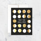 Moon Phases Greeting Card