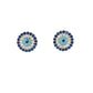 Pavé Evil Eye Stud Earrings