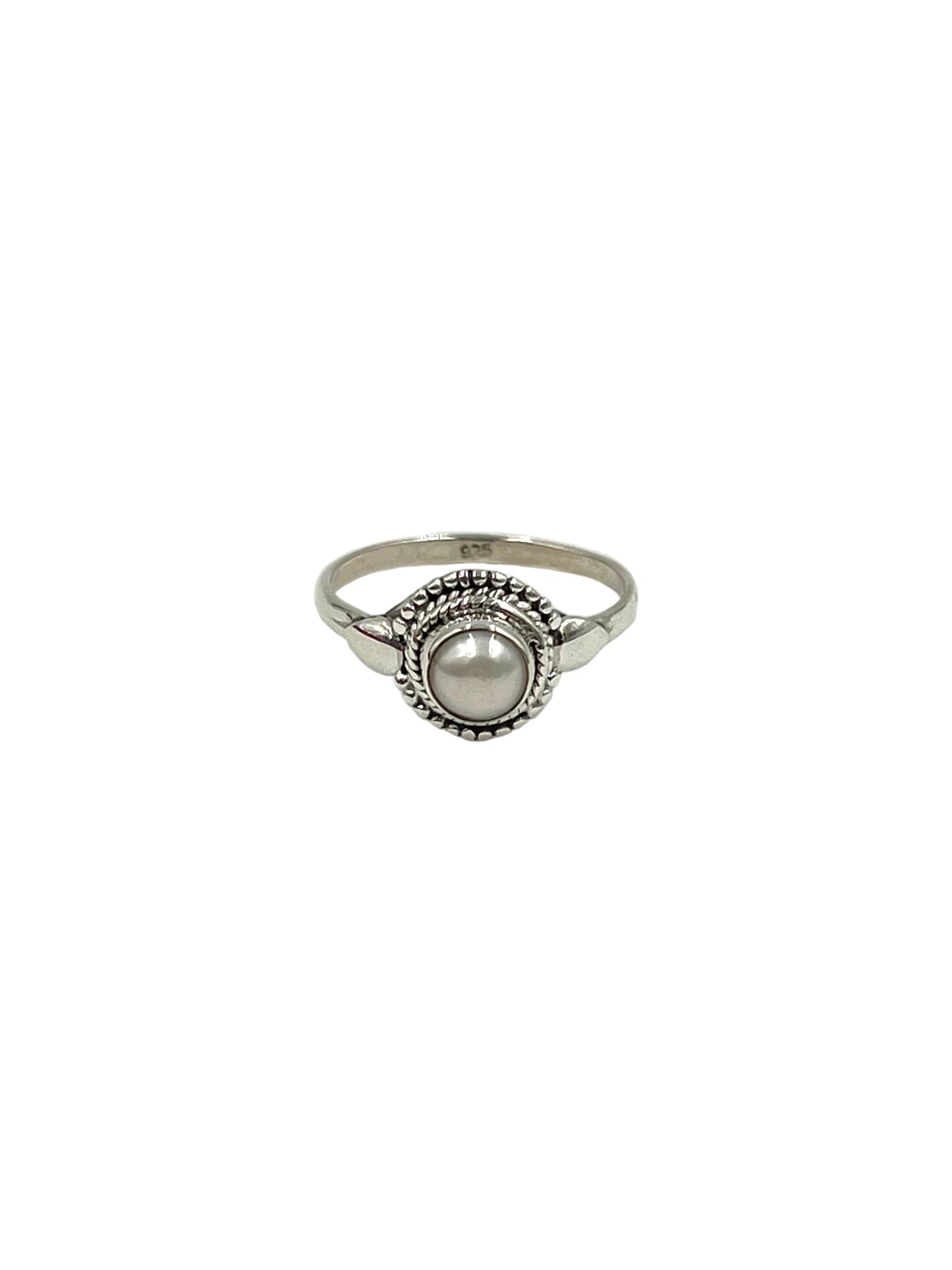 Beaded Pearl Ring