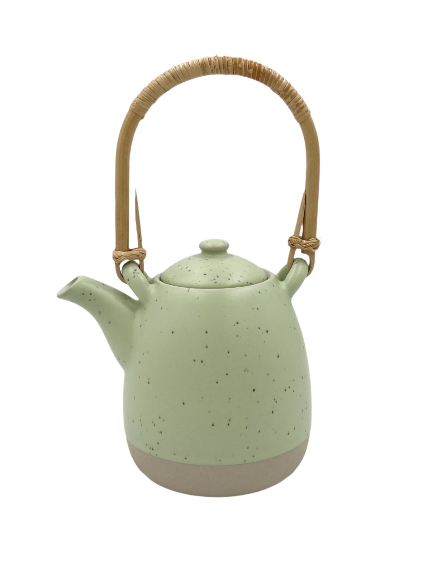 Ceramic Speckled Tea Pot Set