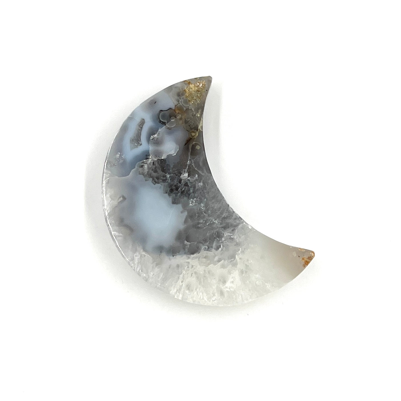 Druzy Agate Moons