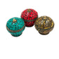 Mini Mosaic Indian Metal Jar