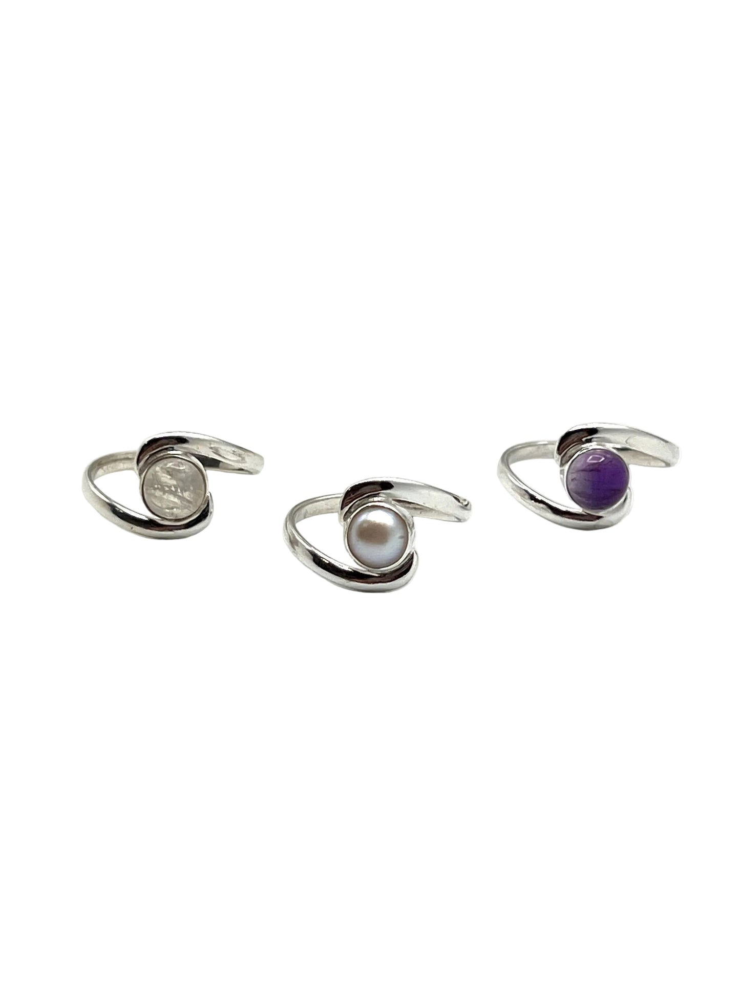 Gemstone Wrap Rings