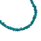 Silver Chip Turquoise Necklace